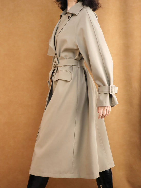 women's long trench coat